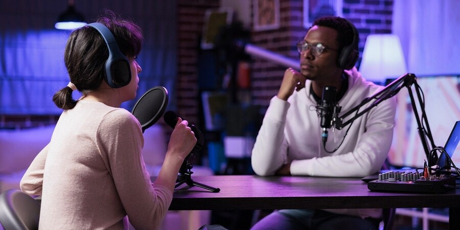 podcast create deeper connection with audience.